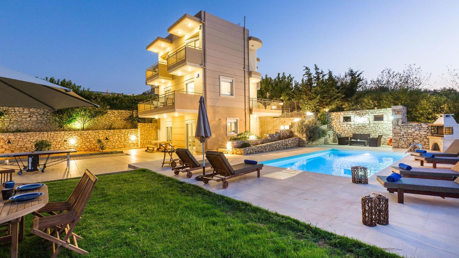 Crete View Villa Marathi  Dış mekan fotoğraf