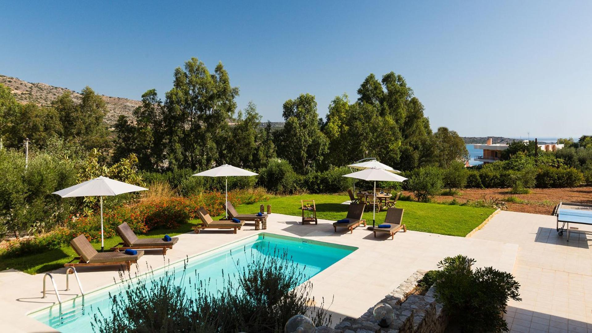 Crete View Villa Marathi  Dış mekan fotoğraf